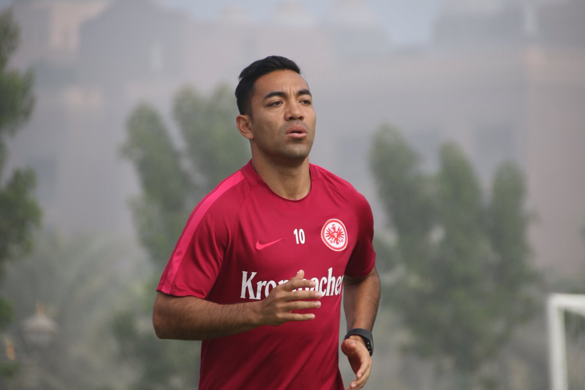 Marco Fabian, jugador del Eintracht