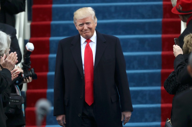 Trump juró, ante unos 900 mil personas, el cargo de presidente de Estados Unidos. 