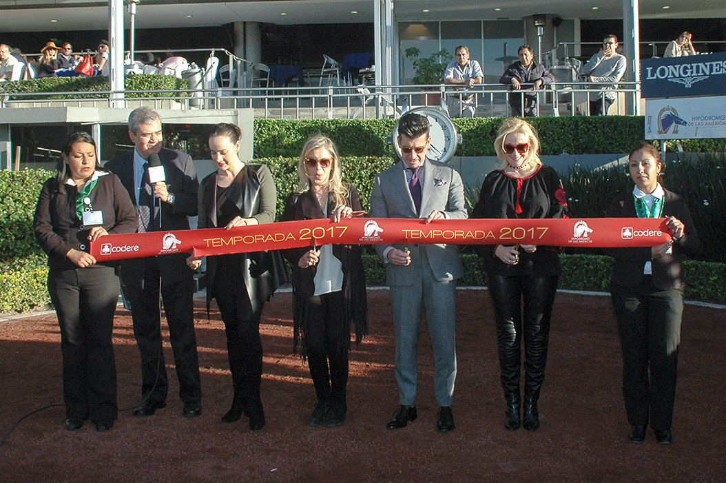 Inauguración de la temporada número 74 del Hipódromo de las Américas
