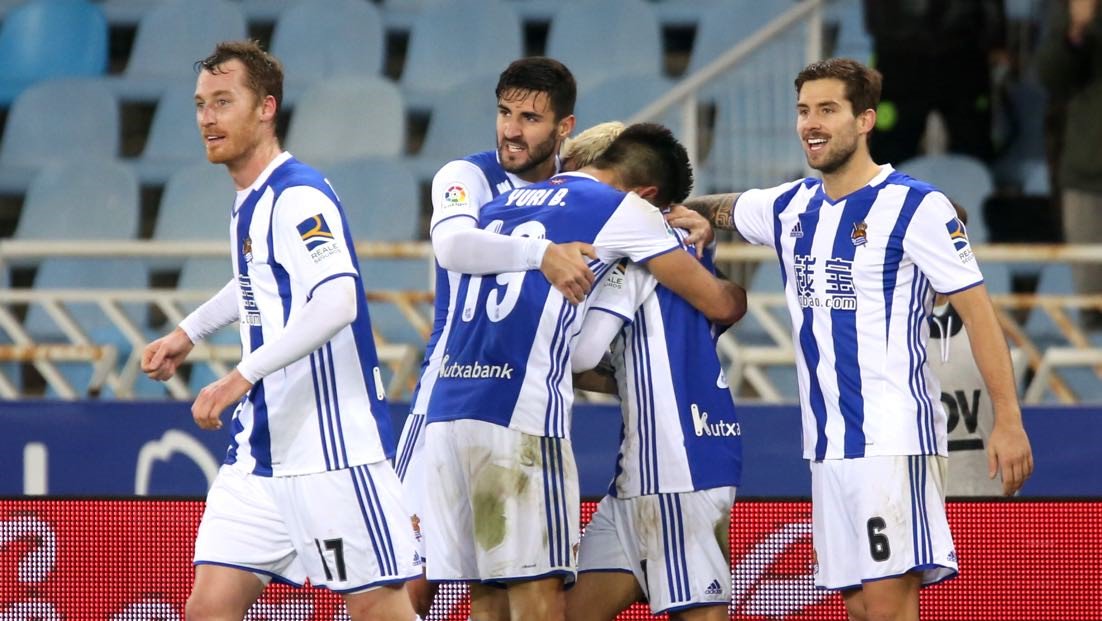 La Real Sociedad vence al Celta de Vigo