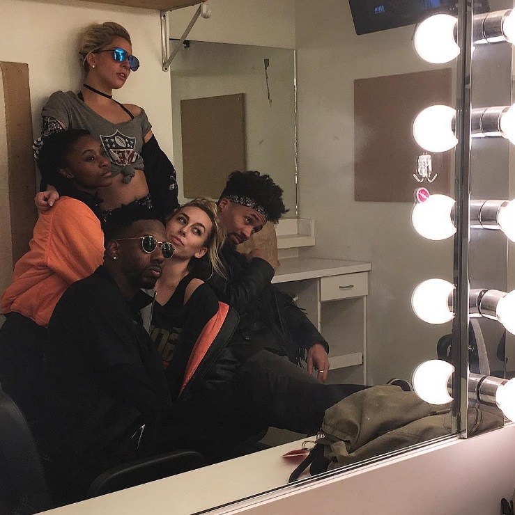 Lady Gaga alista los últimos detalles para su show del medio tiempo. 