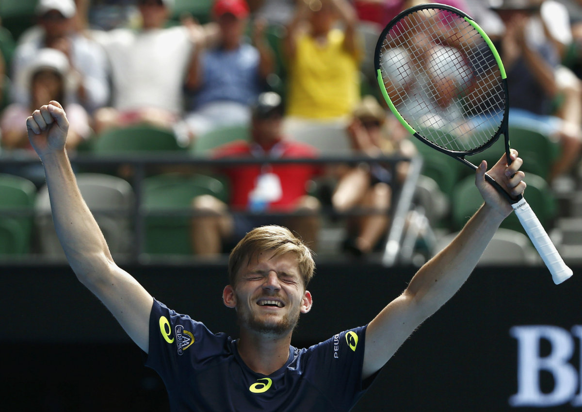 David Goffin avanza a los Cuartos de Final del Abierto de Australia