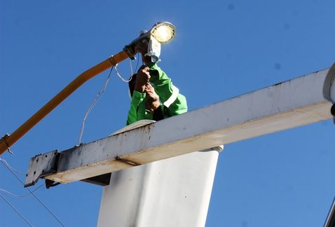 El proceso de cambio de luces se realizará en tres fases. 