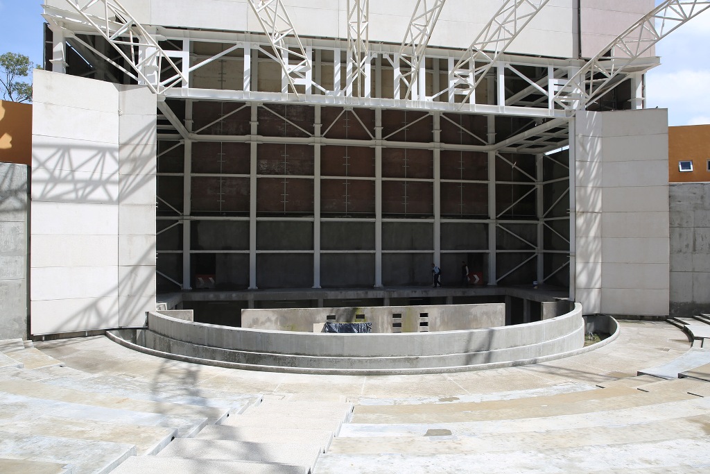 La construcción comenzó en 2013.