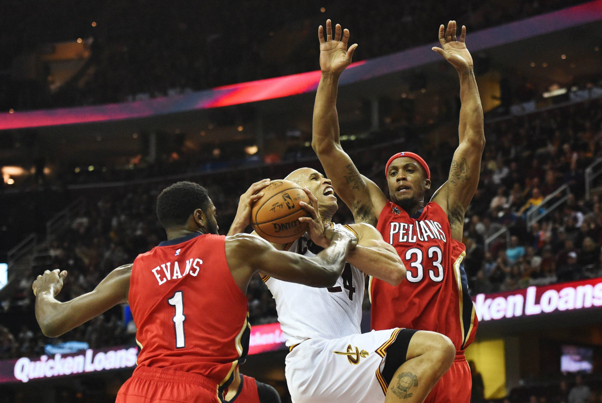 Los Cavaliers perdieron ante los Pelicans