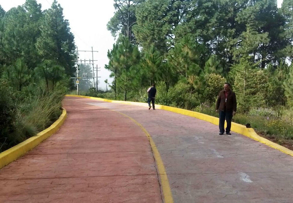 Obra, camino de Jocotitlán.