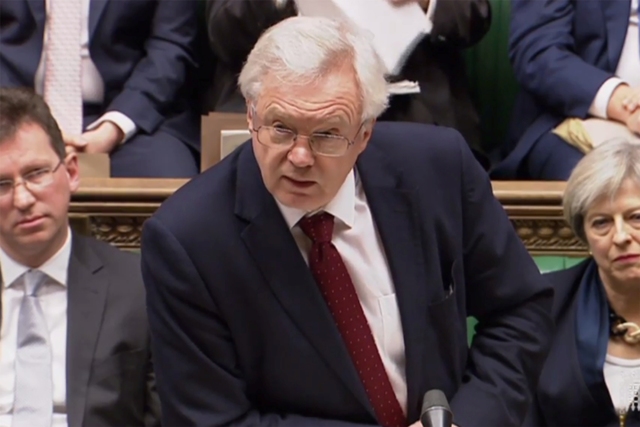 David Davis es el encargado de las negociaciones para la separación de Reino Unido de la Unión Europea.