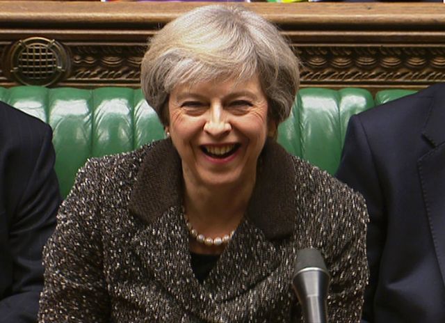La primera ministra de Reino Unido, Theresa May.
