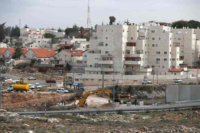 Los asentamientos de Israel en Cisjordania.