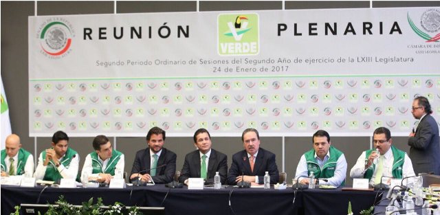 El PVEM concluyó su reunión plenaria y definió su agenda legislativa, previo al arranque del periodo de sesiones. 