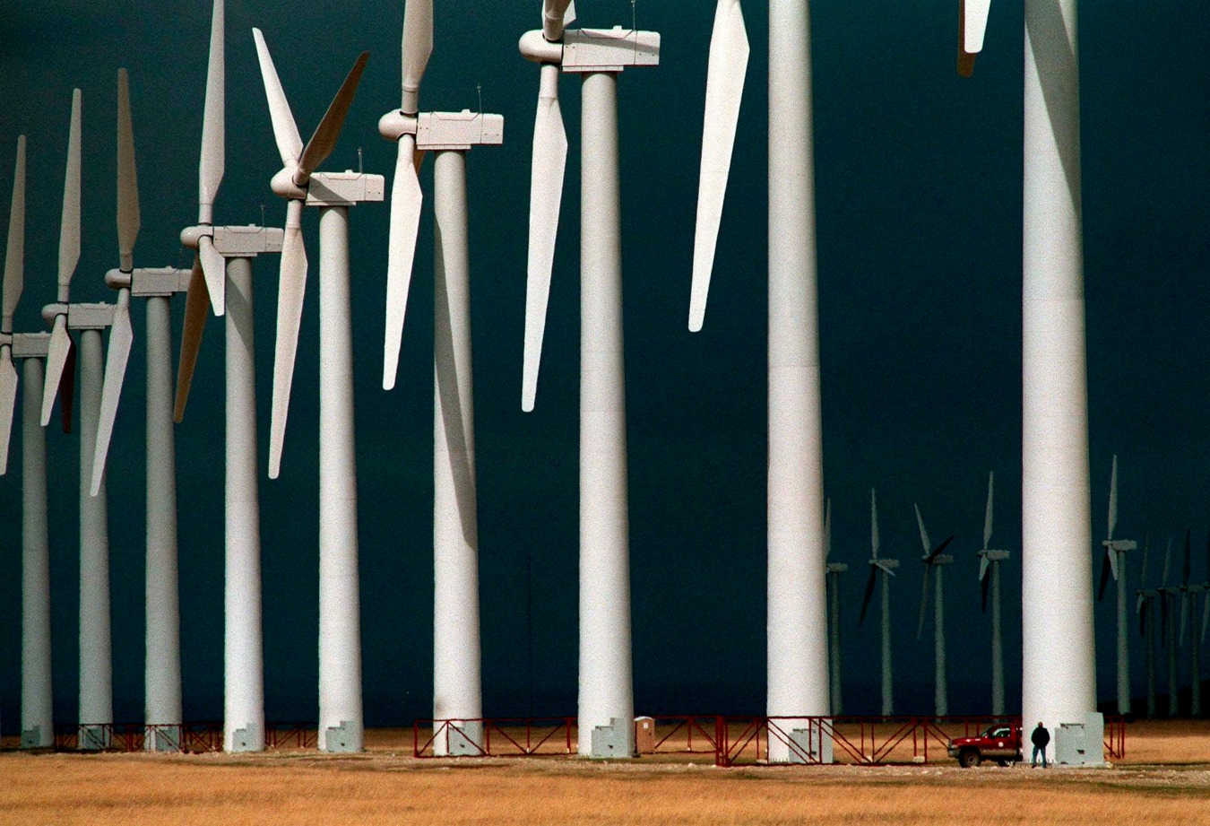 Wyoming se encuentra entre los principales estados en lo referente a potencial de energía eólica, pero las industrias del carbón, petróleo y gas natur