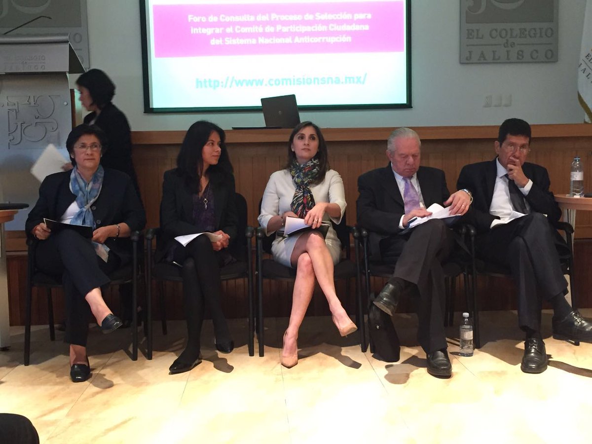 Foro de Consulta sobre la integración del Comité de Participación Ciudadana del Sistema Nacional Anticorrupción.