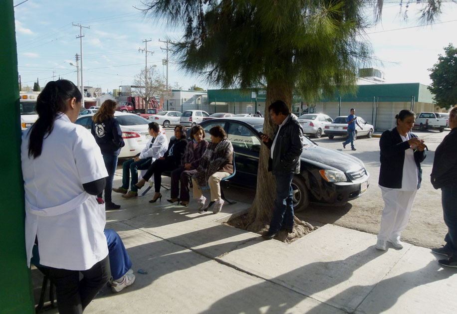 A pesar del paro, los servicios del Hospital siguen funcionando para evitar molestias. 