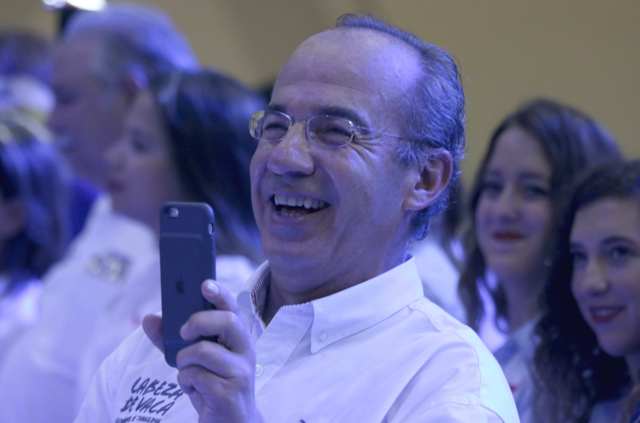 Felipe Calderón, ex presidente de México.