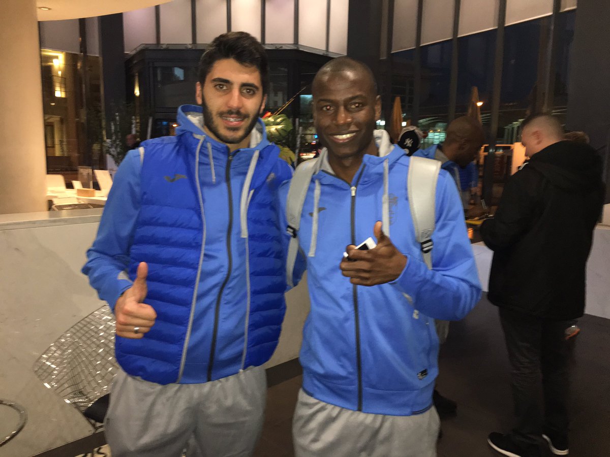 Rui Silva junto a Adrian Ramos, fichajes del Granada