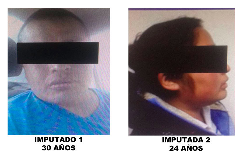 Los inculpados, 24 y 30 años de edad, enfrentarán su proceso en el Reclusorio Preventivo Varonil Norte y el Centro de Readaptación Social Santa Martha
