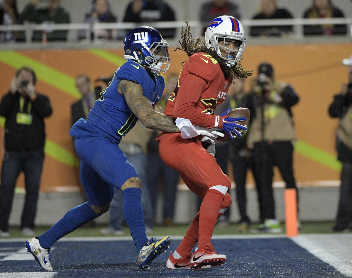 Odell Beckham Jr. luce sus zapatos de los Minions en el Pro Bowl