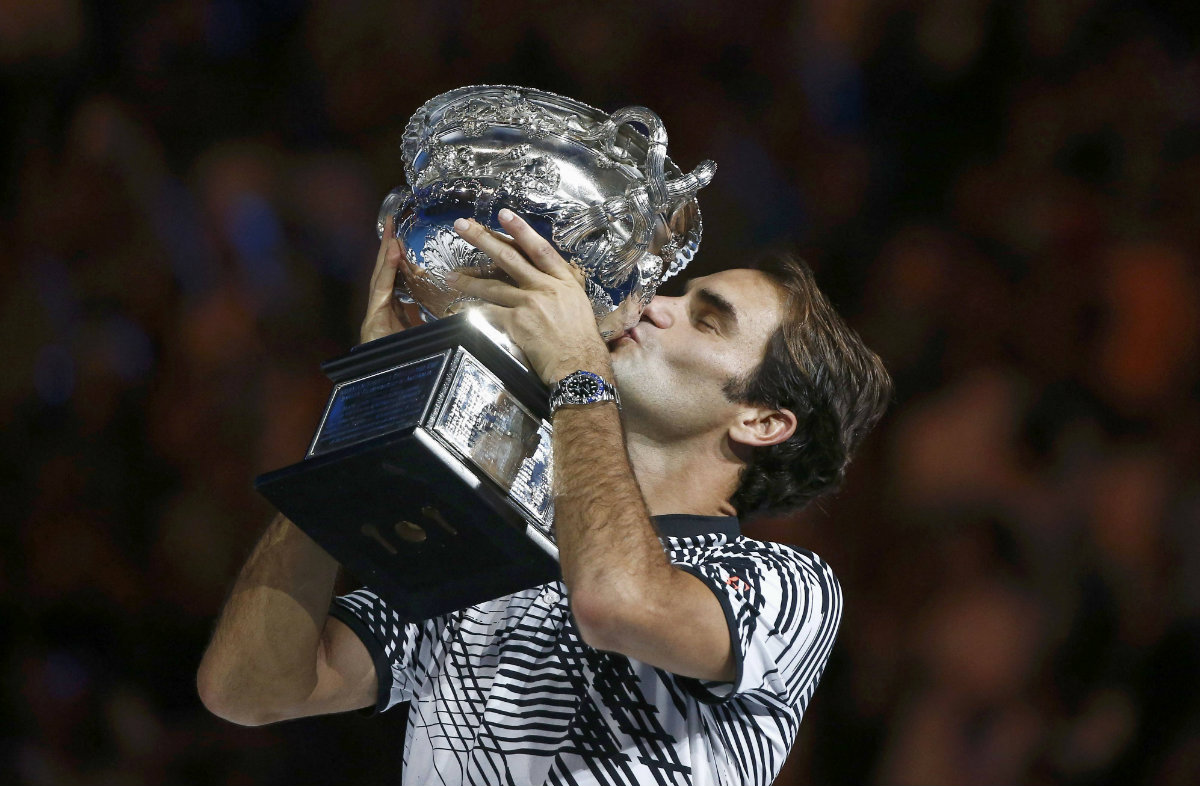 Roger Federer, campeón del Abierto de Australia