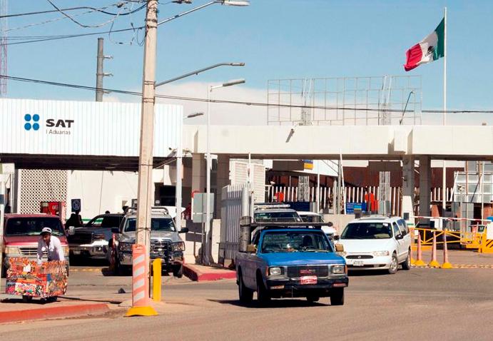 Aduana de Agua Prieta, Sonora.