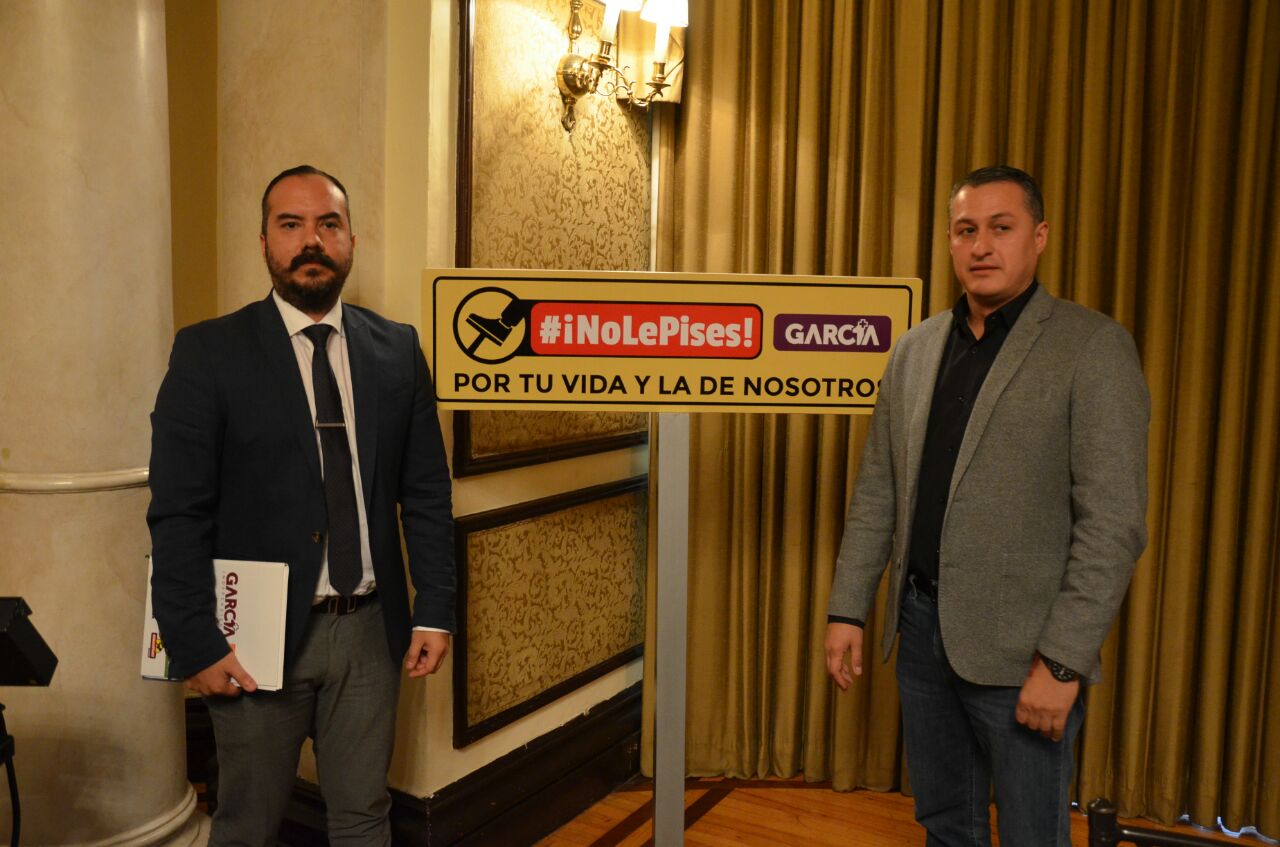 El alcalde César Valdés informó que el proyecto contempla la instalación de radares y  casetas