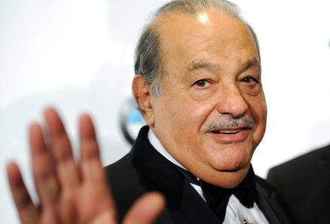 Carlos Slim, empresario en México. 
