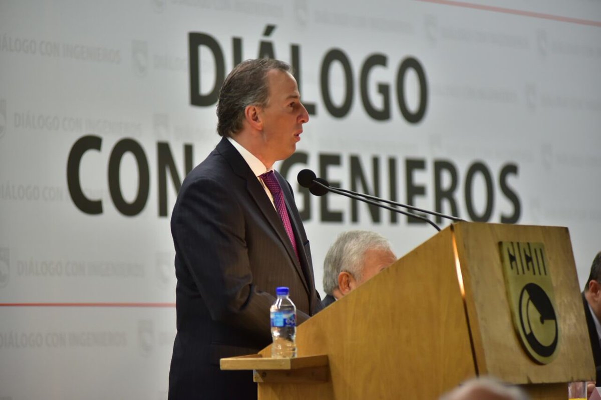 El secretario de Hacienda, José Antonio Meade.
