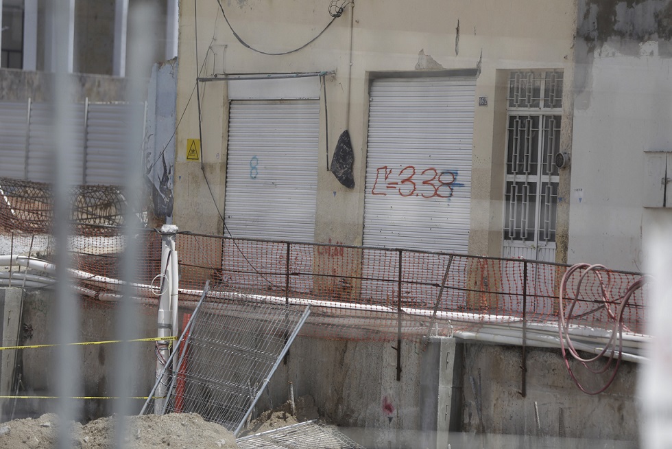 Un total de 21 fincas del centro de Guadalajara registra afectaciones posiblemente causadas por las obras de la Línea 3 del Tren Ligero