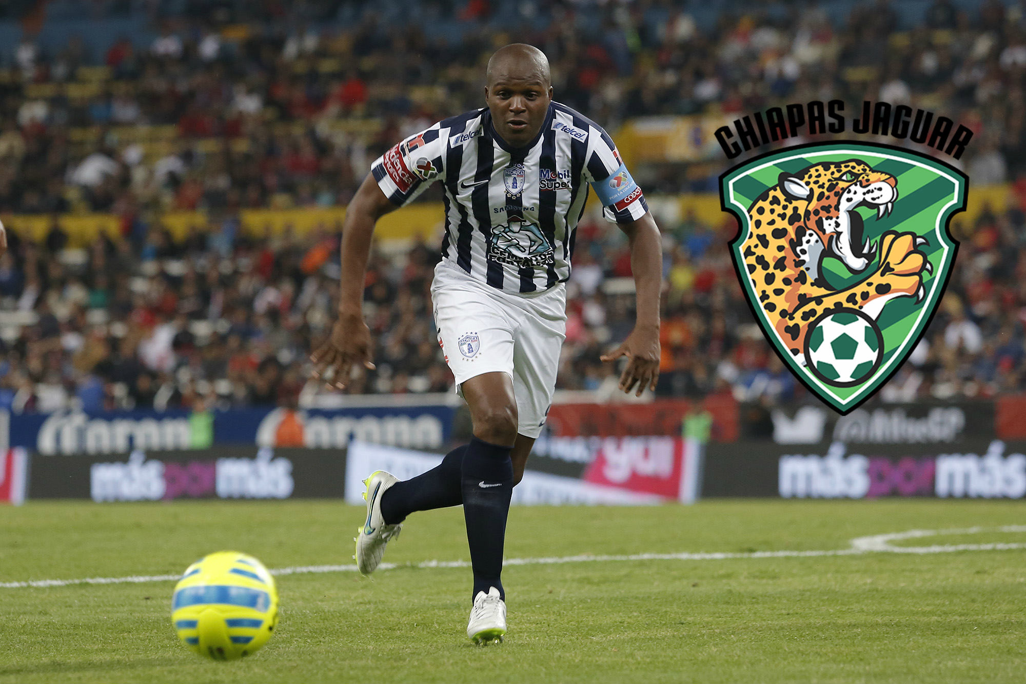 Aquivaldo Mosquera se une a Jaguares de Chiapas