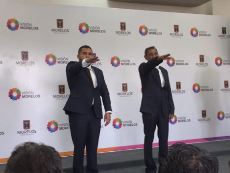 Rinden protesta el subsecretario de Gobierno, Carlos Benítez Uriostegui y el titular de la Dirección General de Transporte en Morelos, José Ascensión 