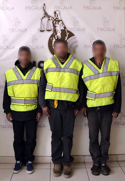 Banda de vendedores de droga detenidos en Durango.