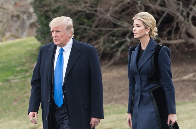 Donald e Ivanka Trump.