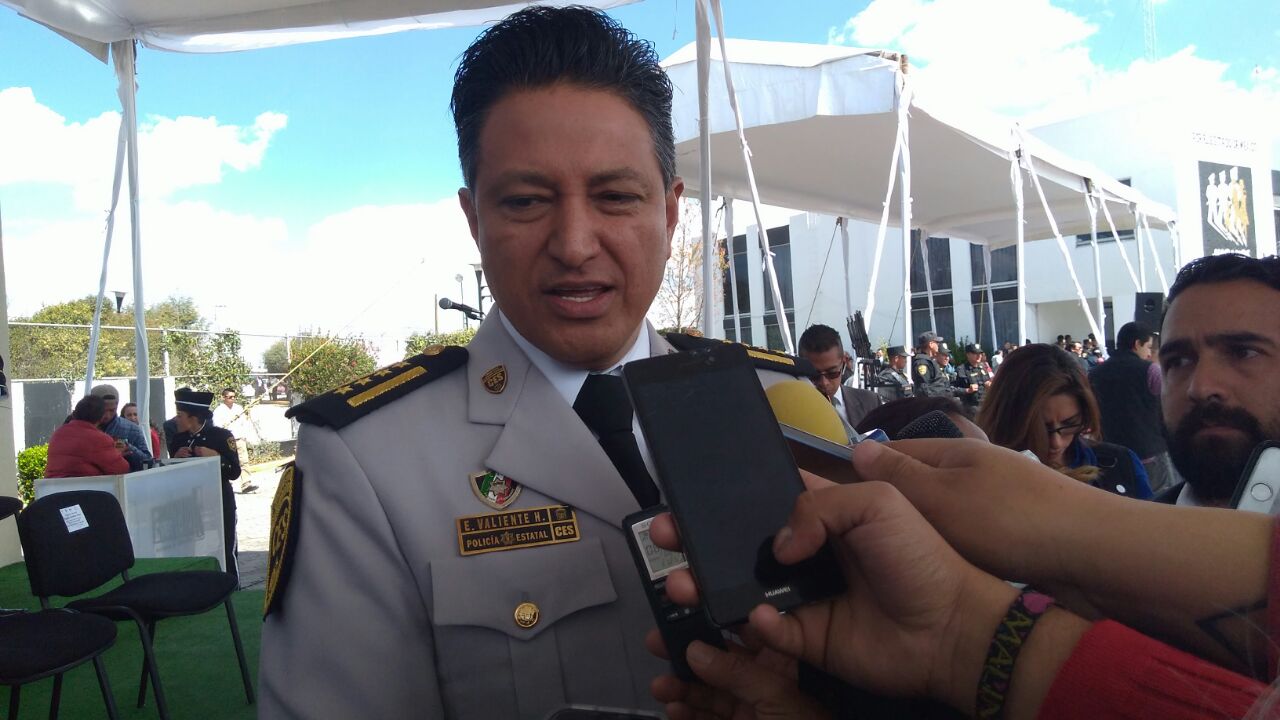 Eduardo Valiente, comisionado del Estado de México.