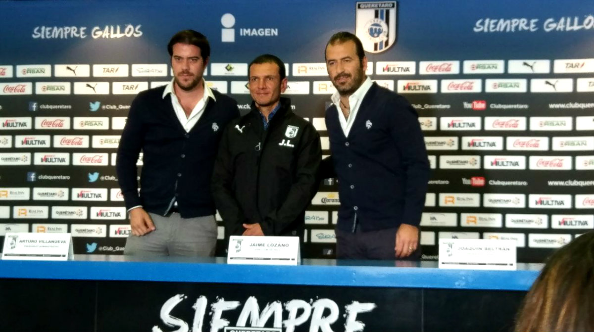 Jaime Lozano es el nuevo técnico de Gallos