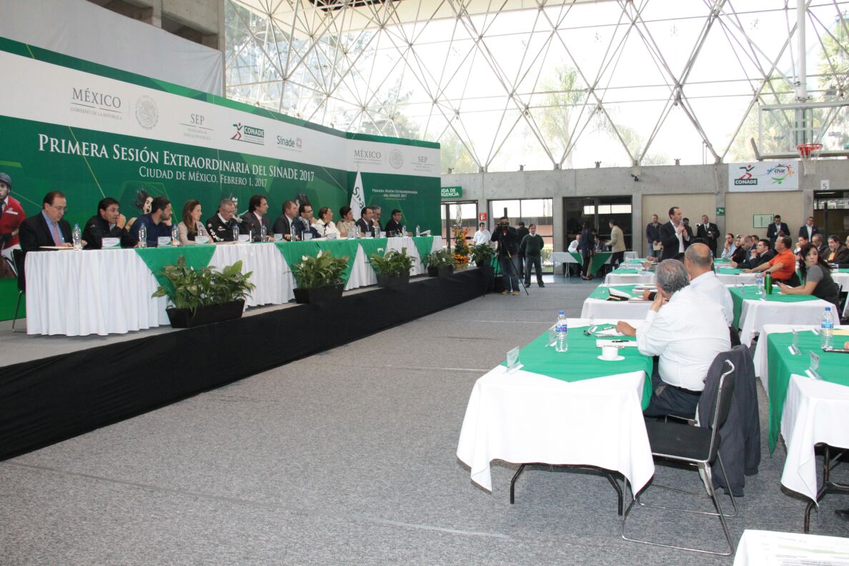 81 miembros del deporte del país asistieron a la Primer Reunión del Sistema Nacional de Cultura Física y Deporte.