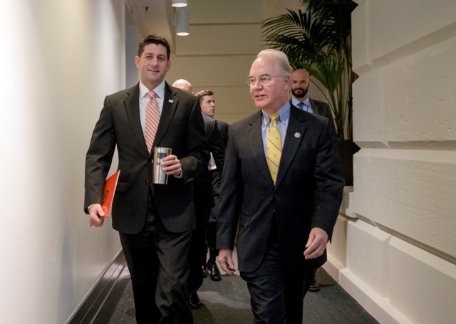 Paul Ryan y Tom Price.