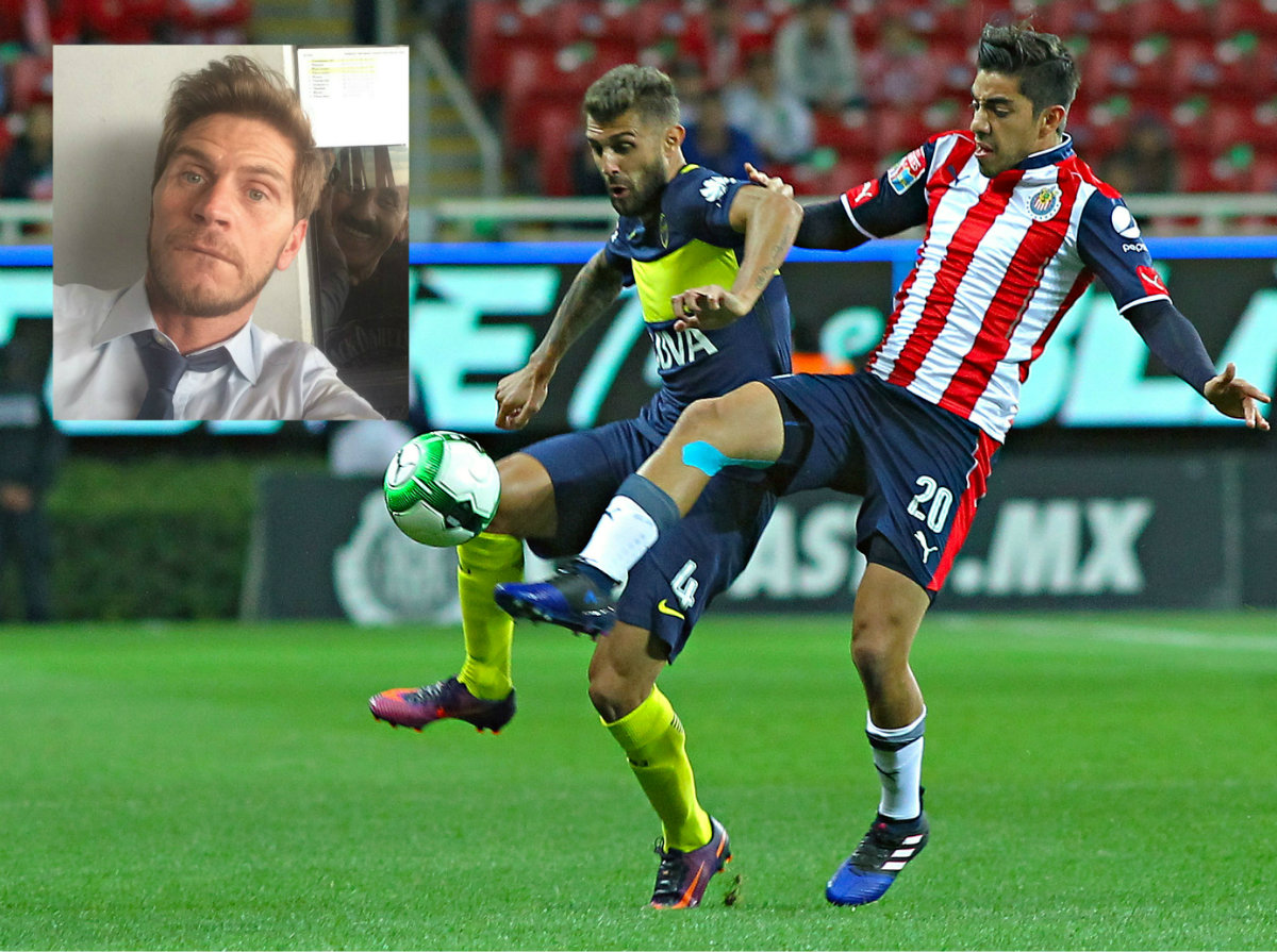 Sebastián Vignolo se queja de la transmisión de Chivas TV