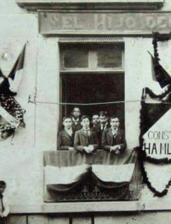La protesta histórica.