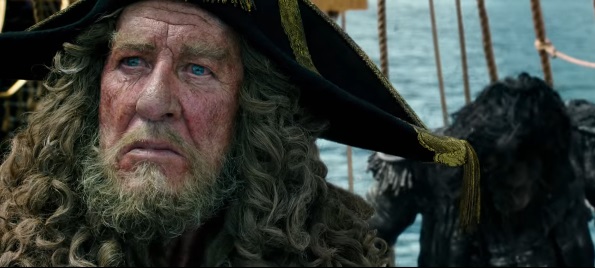 Piratas del Caribe lanza avance durante el Super Bowl. 