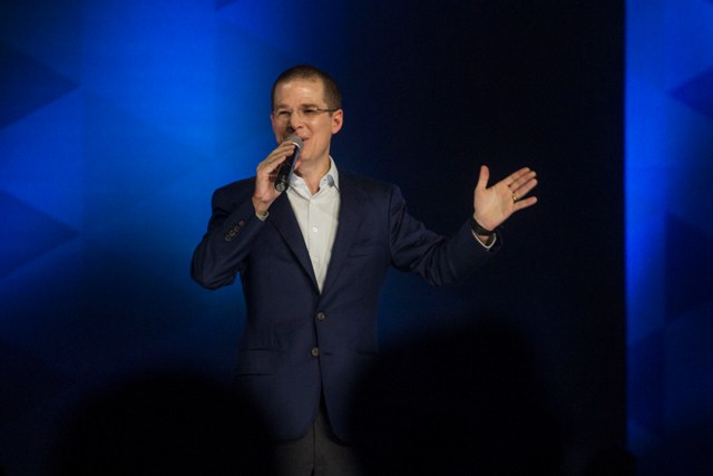 El dirigente nacional del PAN, Ricardo Anaya Cortés. 
