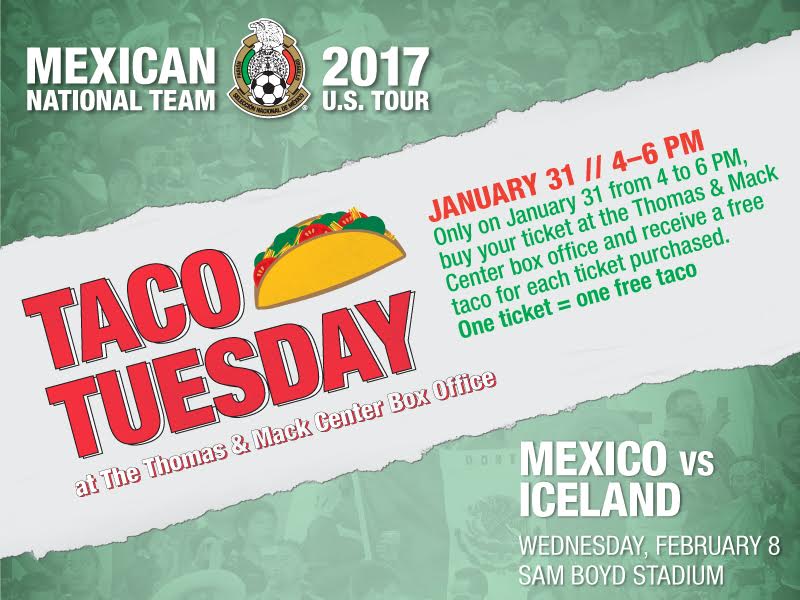 La promoción de tacos gratis que se lanzó con el motivo del México vs. Islandia