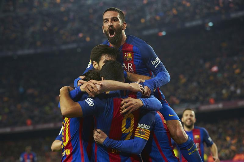 Barcelona venció al Atlético de Madrid en las 'Semis' de vuelta de la Copa del Rey