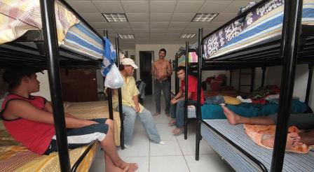 En la Casa del Migrante de Tampico ya no se tienen recursos ofi ciales para apoyar a los indocumentados en su paso por la zona.