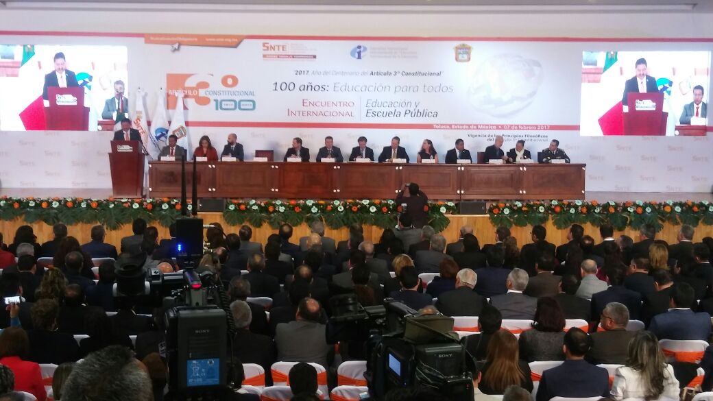 En el marco del Centenario de la Constitución Política de los Estados Unidos Mexicanos.