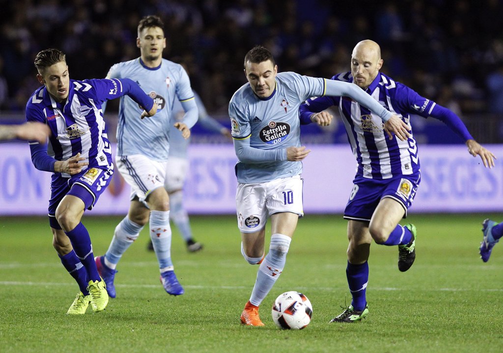 Alavés derrotó 1-0 al Celta en las 'Semis' de la Copa del Rey 