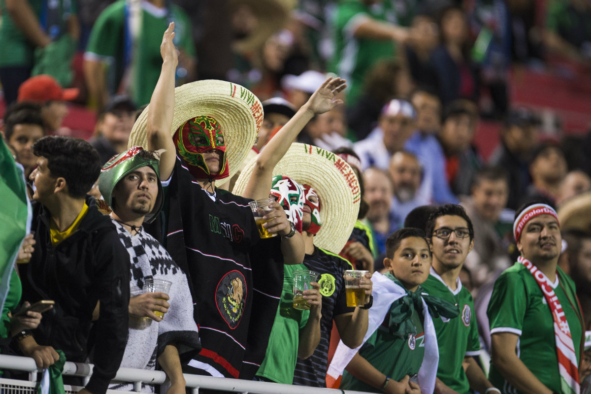 Así el ambiente previo al México vs. Islandia