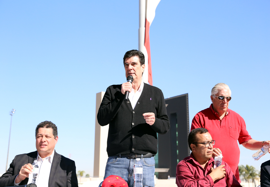 José Ángel Pérez Hernández, precandidato del PT a la gubernatura de Coahuila. 