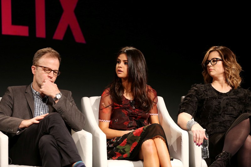 Selena Gomez presentó la serie ‘13 Reasons Why’ .