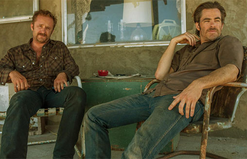 Ben Foster y Chris Pine