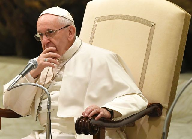 El papa Francisco.