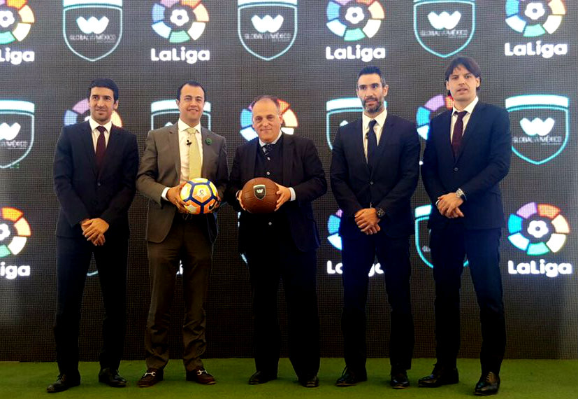 La presentación de La Liga en México 